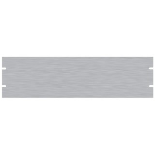 19 3U Frontpanel Rack Aluminium Blank Unfinished
