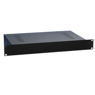 19 Housing 1 U rackmount with Vent Slots