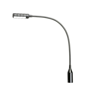 4-pol XLR Schwanenhalsleuchte mit 4 COB LEDs und Farbwahl