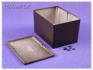 Watertight Diecast Enclosure 121x171x101 mm, black