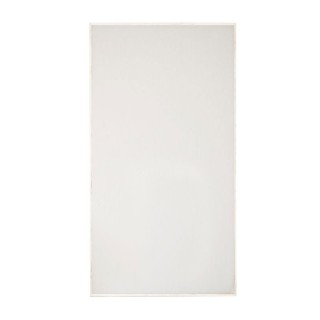 Ben Alder wood wall-mount frame 1200x620mm White glaze