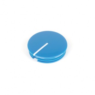 Classi Spannzangen Knopfkappe 21,3mm blau glossy, indicator Linie by Elma