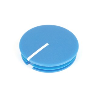 Classi Spannzangen Knopfkappe 28mm blau matt, indicator Linie by Elma
