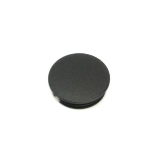 Classi Spannzangen Knopfkappe 21,3mm schwarz matt, ohne Linie, by Elma
