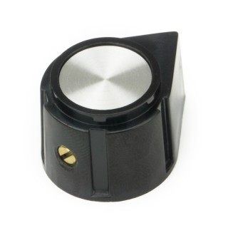 Daka-Ware Bakelite Pointer Knob with metal cap