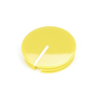 Classi Collet Knob Cap 28mm Yellow Glossy Indicator line