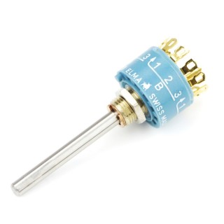 Elma Rotary switch Type 01 Eyelets 1 Wafer 4 x 2  Non-Shorting (Angle 60)...