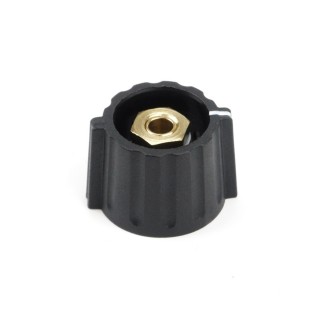 Elma Classic Collet Wing Knob 21mm schwarz, matt, 4mm shaft