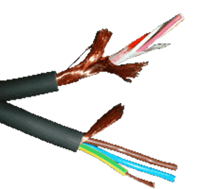 Gotham Audio 100m Coil, Type 11510 Hybrid Cable, GAC-4/1 & 3x0.75mm² 230VAC