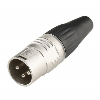 HICON HI-X3CM-V XLR Cable connector silver plated contacts