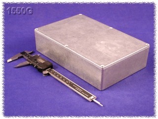 Hammond Diecast Aluminum Enclosure 222x146x51mm