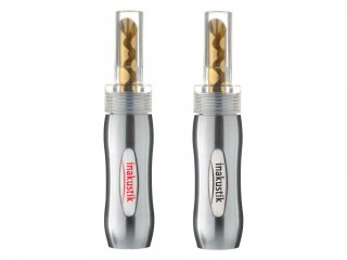 Inakustik Exzellenz BFA Banana bis 6 mm Banana Rot/Schw. 4er Set