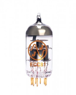 JJ ECC81 / 12AT7 Gold Tube