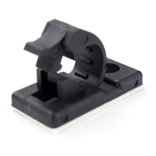 Cable Clamp CCS6 Self-Adhesive Clip black 10/20/50/100 pcs option