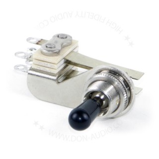 Lever SPST(NC/SPST(NC) Toggle Switch, Right angle, gold contacts