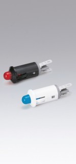 LED Lamp DB-40-N, red, green, yellow, blue