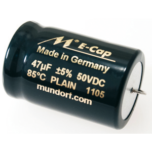 Mundorf ECap AC PLAIN  Audio Elektrolyt Kondensatoren  Elko (bipolar &...