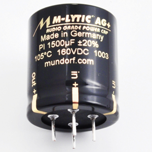 Mundorf MLytic HV+ 4Pol Filter Cap · Glue-On