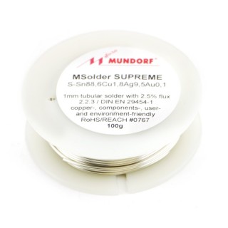 Mundorf MSolder SUPREME SilberGold Ltzinn