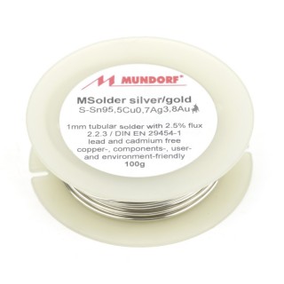 Mundorf MSolder Silver Gold Solder 100g
