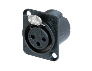 Neutrik NC3FD-LX-BAG XLR Chassis Connector