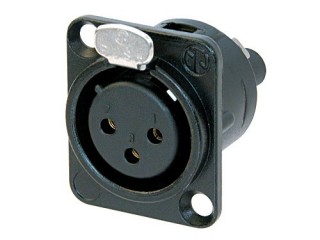 NEUTRIK NC3FDS1-B XLR-Receptacle 3polig