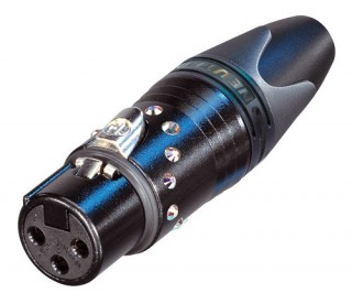 Neutrik NC3FXX-B-CRYSTAL XLR Kabelsteckverbinder