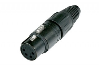 Neutrik NC4FX-B XLR Cable Connector