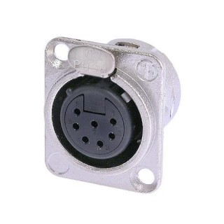 NEUTRIK NC7FDL1 XLR-Receptacle 7polig