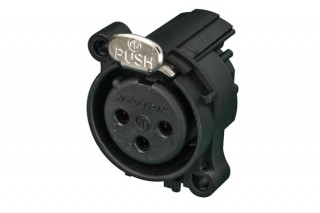 Neutrik NC3FAAH XLR receptacle, 3 pole female horizontal PCB mount