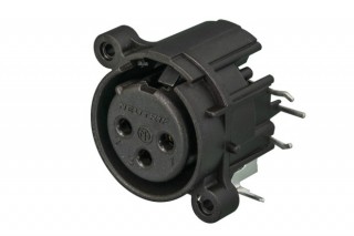 Neutrik NC3FAHR2-0 XLR Chassis Connector