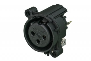 Neutrik NC3FAV1-0 XLR Einbausteckverbinder