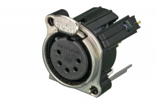 Neutrik NC5FBV-SW XLR Einbausteckverbinder