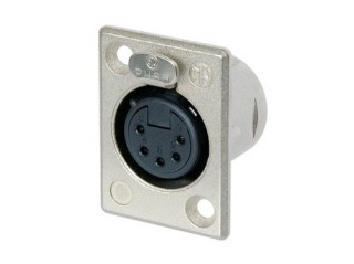 Neutrik NC5FP-1 XLR Einbausteckverbinder