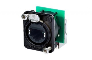 Neutrik NE8FDP-R-B etherCON Chassis Connector D Series