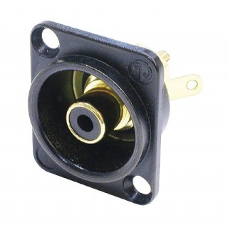 Neutrik NF2D-B-0 Phono (RCA) Chassis Connector
