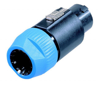 Neutrik NL8FC Speakon 8 pole cable connector, latch lock, chuck type...