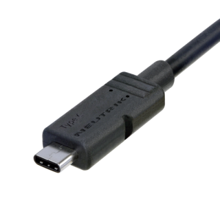 Neutrik NMK-20U-1 reversible USB Type-C cable with over molded flex relief