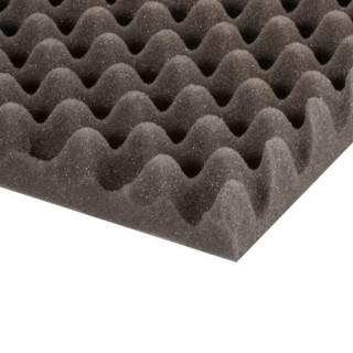 Eggbox Foam grey 50 mm