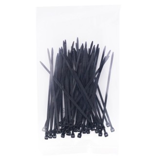 50 Stck Nylon 70mm Kabelbinder, schwarz