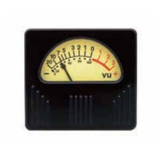 Sifam AL19R Retro Vintage VU-Meter, beleuchtet