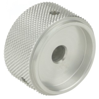 Solid Aluminum Knob Eli Natural