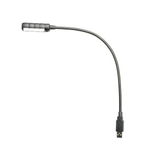 Gooseneck Lamp, USB connector, 4 COB LEDs