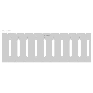 V-Case 500 Series Connector Panel