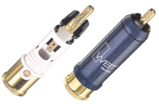 WBT RCA cinch cable connector WBT-0110 Cu White