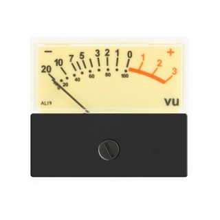 Sifam AL19M-BL VU-Meter mit Oberbeleuchtung