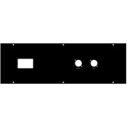 N-Mod Rückplatte 3RU IEC mit fuseholder and switch...