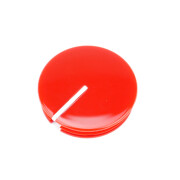 Classi Spannzangen Knopfkappe 28mm rot glossy , indicator...