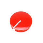 Classi Spannzangen Knopfkappe 21,3mm rot glossy,...