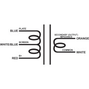 Edcor CXSE25-8-2.5K single ended tube output Übertrager